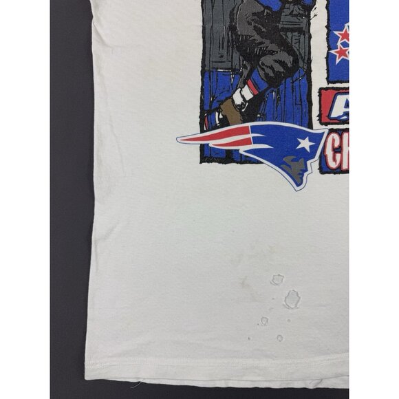 Rare Vintage Starter 90s 1997 NFL New England Patriots Football XL AFC Champions - Picture 6 of 15